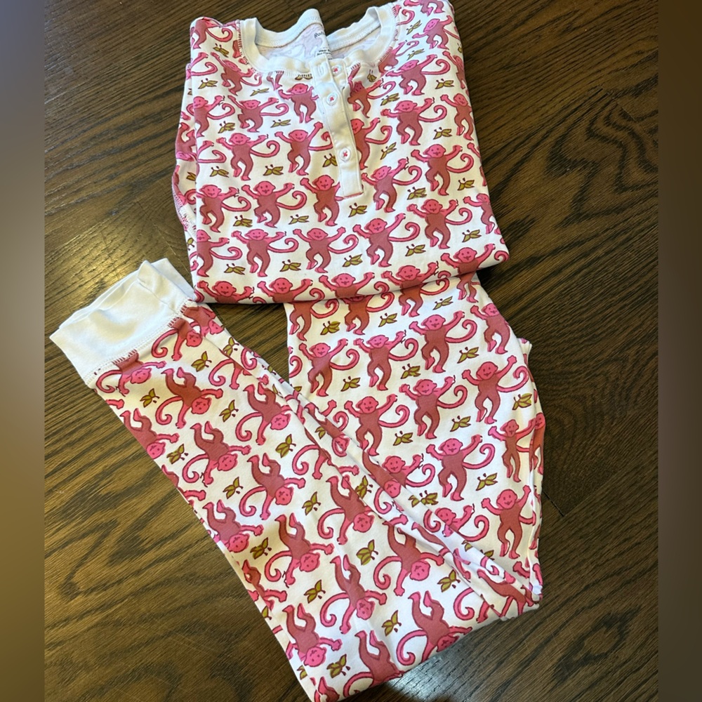 Gilrs Sz 12 Roller Rabbit PJS! Purchased New from Store - Great worn condition